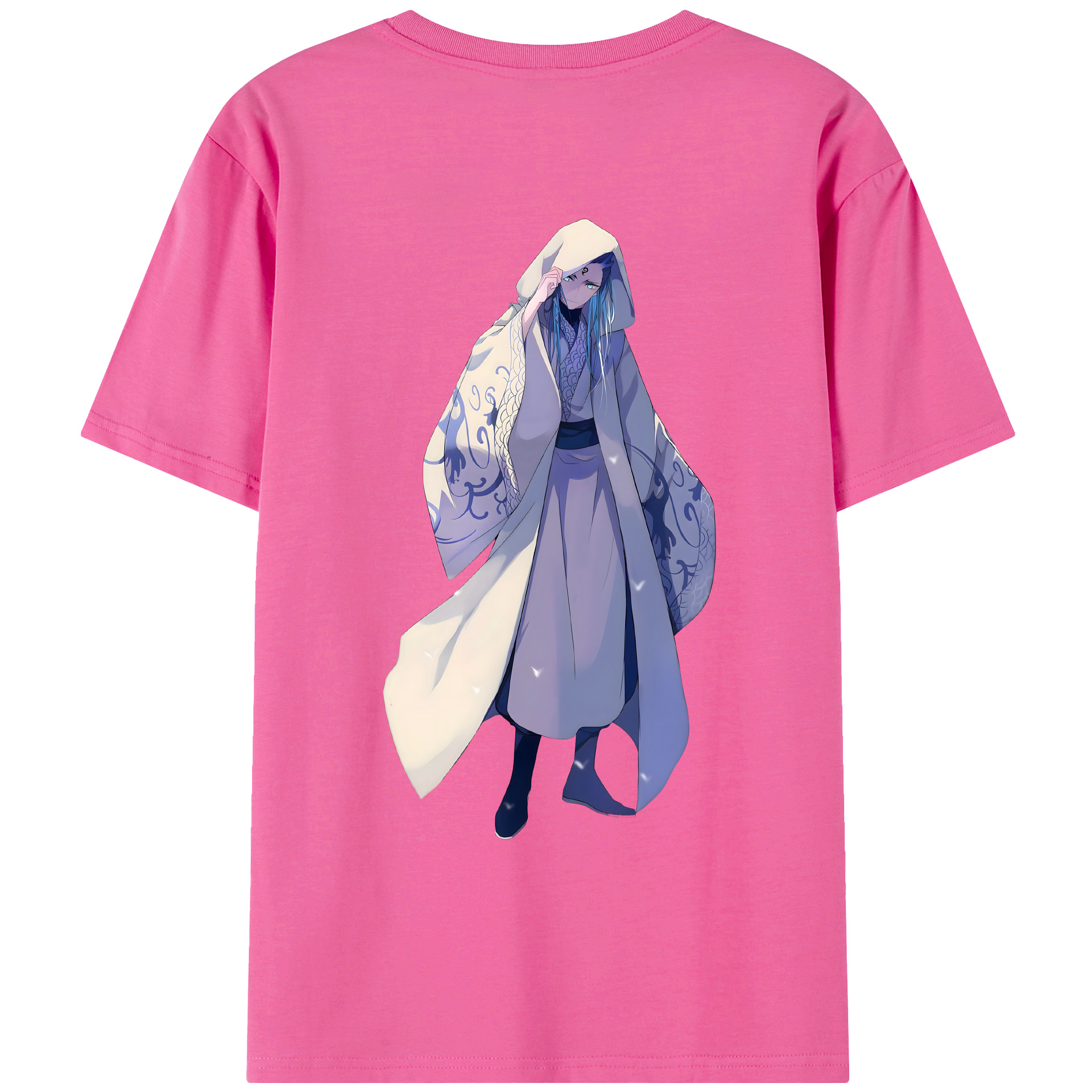 （画像用） Ne Zha 2 ナタ 魔童の大暴れ レディース半袖Tシャツ(バックプリント)